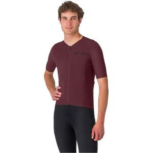 Maillot à manches courtes Castelli Premio Evo - SS25 - Bordeaux Profond - Jersey - Publicité Maillot à manches courtes Castelli Premio Evo - SS25 - Bordeaux Profond - Jersey - Publicité