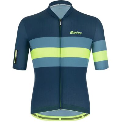 Santini Maillot à Manches Courtes Ecosleek Bengal - Publicité Santini Maillot à Manches Courtes Ecosleek Bengal - Publicité