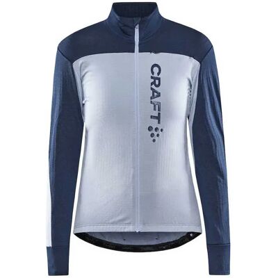 Maillot de cyclisme à manches longues et bleu clair Craft CORE Bike SubZ LS - Publicité Maillot de cyclisme à manches longues et bleu clair Craft CORE Bike SubZ LS - Publicité