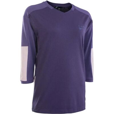 Ion BAT Scrub Violet - T-shirt manches longues freeride - Publicité Ion BAT Scrub Violet - T-shirt manches longues freeride - Publicité