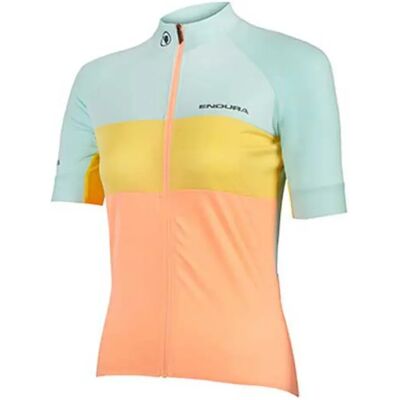Maillot Endura FS260-Pro II - Bleu, Orange, Jaune - Maillot - Publicité Maillot Endura FS260-Pro II - Bleu, Orange, Jaune - Maillot - Publicité