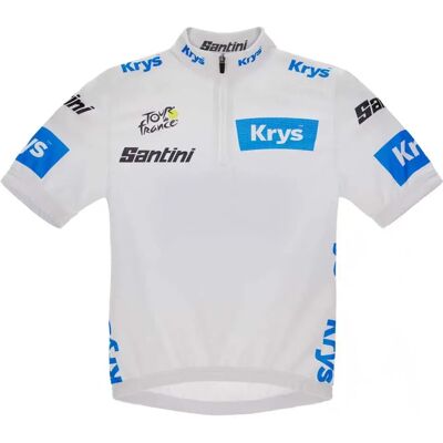 Santini Maillot à Manches Courtes Tour De France Official Best Young Rider - Publicité Santini Maillot à Manches Courtes Tour De France Official Best Young Rider - Publicité