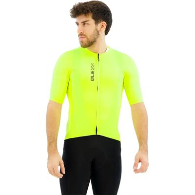 Maillot PRAGMA Jaune - Manche Courte - Maillot Cyclisme - Publicité Maillot PRAGMA Jaune - Manche Courte - Maillot Cyclisme - Publicité