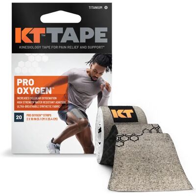 Kt Tape Ruban De Kinésiologie Pro Oxygen - Publicité Kt Tape Ruban De Kinésiologie Pro Oxygen - Publicité