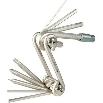 Massi Multi-outil Folding Allen Key/screwdriver 10f Silver One Size - Publicité Massi Multi-outil Folding Allen Key/screwdriver 10f Silver One Size - Publicité