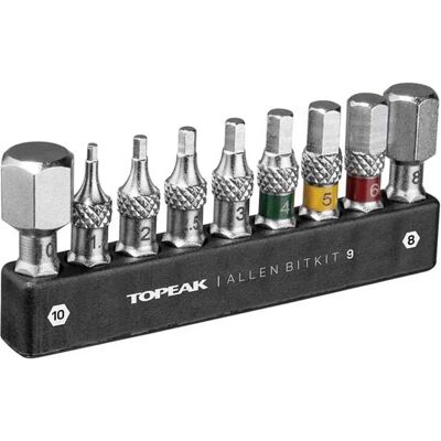 Topeak Outil Allen Bitkit 9 Black / Chrome One Size - Publicité Topeak Outil Allen Bitkit 9 Black / Chrome One Size - Publicité