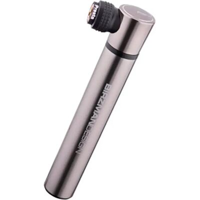 Birzman Mini Pompe Apogee Silver 120 Psi - Publicité Birzman Mini Pompe Apogee Silver 120 Psi - Publicité