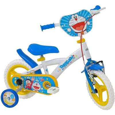 Toimsa Bikes En71 12 (2025) - Doraemon 12 (2025) blanc/jaune/nuee - Publicité Toimsa Bikes En71 12 (2025) - Doraemon 12 (2025) blanc/jaune/nuee - Publicité