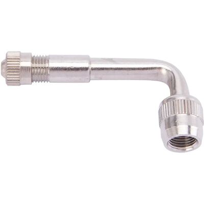 Contec Adaptateur De Vanne Angle Av Silver One Size - Publicité Contec Adaptateur De Vanne Angle Av Silver One Size - Publicité