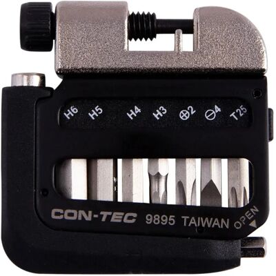 Contec Multi-outil Pg1 8 Black One Size - Publicité Contec Multi-outil Pg1 8 Black One Size - Publicité