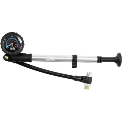Contec Pompe De Suspension Shockrocket Silver / Black 400 Psi - Publicité Contec Pompe De Suspension Shockrocket Silver / Black 400 Psi - Publicité