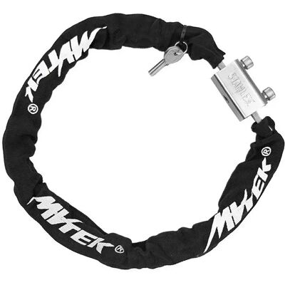 Mvtek Antivol à Chaîne Black / White 7 x 1200 mm - Publicité Mvtek Antivol à Chaîne Black / White 7 x 1200 mm - Publicité