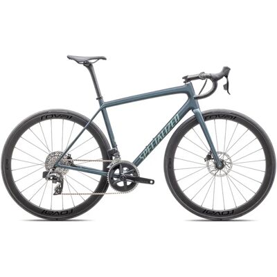 Specialized Vélo De Route Aethos Expert Rival Etap Axs 2025 Deep Lake Metallic / Green Pearl 54 - Publicité Specialized Vélo De Route Aethos Expert Rival Etap Axs 2025 Deep Lake Metallic / Green Pearl 54 - Publicité