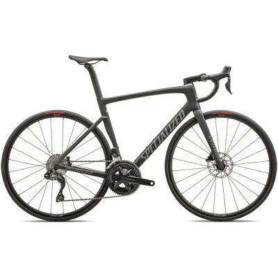 Specialized Vélo De Route Tarmac Sl7 Comp 105 Di2 2025 Obsidian / Smoke 54 - Publicité Specialized Vélo De Route Tarmac Sl7 Comp 105 Di2 2025 Obsidian / Smoke 54 - Publicité
