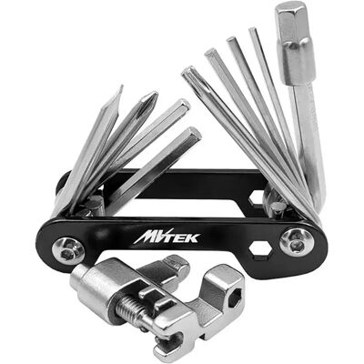 Mvtek Multi-outil 11 In 1 Black / Silver One Size - Publicité Mvtek Multi-outil 11 In 1 Black / Silver One Size - Publicité