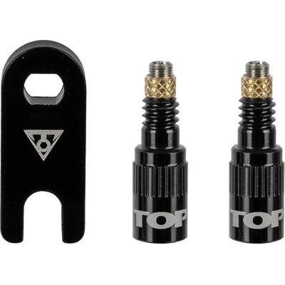 Topeak Adaptateur De Vanne Turboflow Black One Size - Publicité Topeak Adaptateur De Vanne Turboflow Black One Size - Publicité