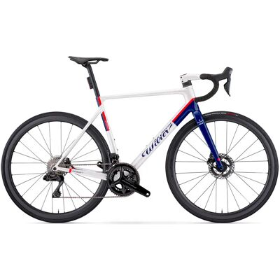 Wilier Vélo De Route Verticale Slr Ultegra Di2 Swr40 Groupama Multicolor M - Publicité Wilier Vélo De Route Verticale Slr Ultegra Di2 Swr40 Groupama Multicolor M - Publicité