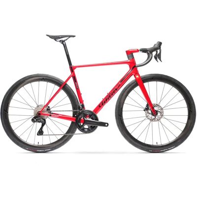 Wilier Vélo De Route Verticale Slr Ultegra Di2 Swr40 Velvet Red Glossy Dark S - Publicité Wilier Vélo De Route Verticale Slr Ultegra Di2 Swr40 Velvet Red Glossy Dark S - Publicité