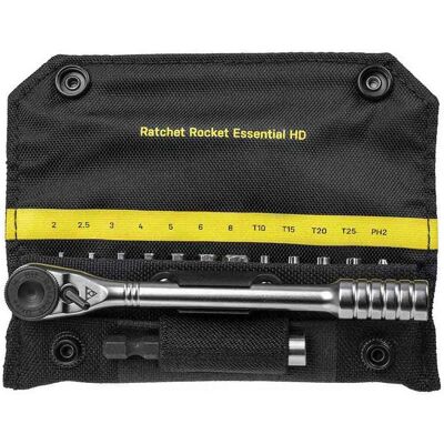 Topeak Jeu D´outils à Cliquet Essential Hd Tt2633 Black / Silver One Size - Publicité Topeak Jeu D´outils à Cliquet Essential Hd Tt2633 Black / Silver One Size - Publicité