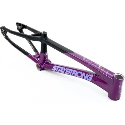 Stay Strong Cadre De Bmx For Life V5 2025 Purple / Black Pro 4XL - Publicité Stay Strong Cadre De Bmx For Life V5 2025 Purple / Black Pro 4XL - Publicité