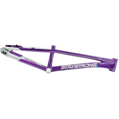 Stay Strong Cadre De Bmx For Life V5.1 Purple / Silver Cruiser Pro 2XL - Publicité Stay Strong Cadre De Bmx For Life V5.1 Purple / Silver Cruiser Pro 2XL - Publicité