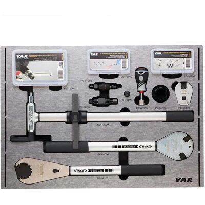 Var Système Insérer-ensemble Mo-53512 Cd-13900 Cranksets/pedals Black / Silver One Size - Publicité Var Système Insérer-ensemble Mo-53512 Cd-13900 Cranksets/pedals Black / Silver One Size - Publicité