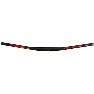 Guidon en Carbone MSC Ult. 740 Mm Noir Anodisé Rouge - Guidon - Publicité Guidon en Carbone MSC Ult. 740 Mm Noir Anodisé Rouge - Guidon - Publicité
