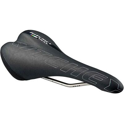 Selle Ritchey Comp Trail - 280x138mm, Rails en acier, Noir - Publicité Selle Ritchey Comp Trail - 280x138mm, Rails en acier, Noir - Publicité
