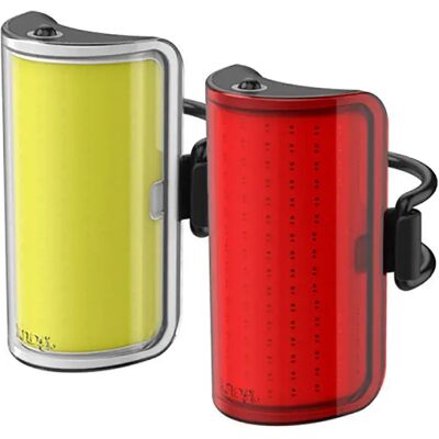 Ensemble de Lumières Knog Mid Cobber - Feux de Vélo Imperméables - Publicité Ensemble de Lumières Knog Mid Cobber - Feux de Vélo Imperméables - Publicité