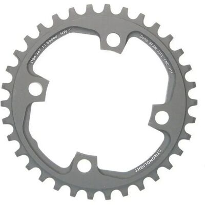 Pédalier Stronglight Gris 94mm BCD - 1x11 pour SRAM X01/GX/NX - Publicité Pédalier Stronglight Gris 94mm BCD - 1x11 pour SRAM X01/GX/NX - Publicité