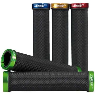 Ergotec Poignées Bilbao Mtb Kraton 22 Mm Black / Red 135/135 mm - Publicité Ergotec Poignées Bilbao Mtb Kraton 22 Mm Black / Red 135/135 mm - Publicité