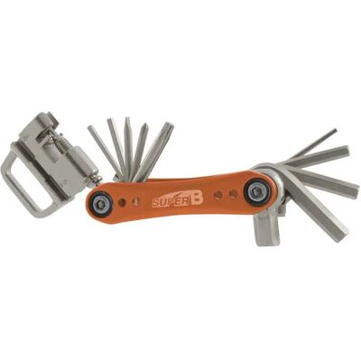 Super B - TB-FD40 - 73 x 45 mm - Orange - Multitool - Publicité Super B - TB-FD40 - 73 x 45 mm - Orange - Multitool - Publicité
