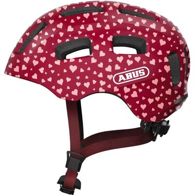 Abus Casque Junior Youn-i 2.0 Cherry Heart S - Publicité Abus Casque Junior Youn-i 2.0 Cherry Heart S - Publicité