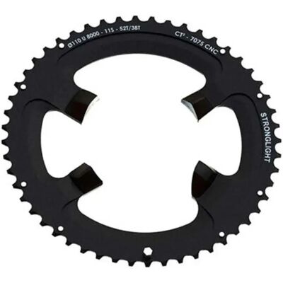 Stronglight Plateau Shimano 110 Bcd 49-50t - Publicité Stronglight Plateau Shimano 110 Bcd 49-50t - Publicité