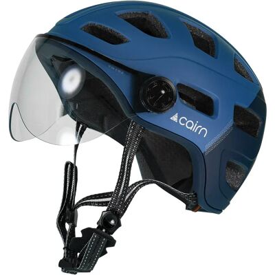 Cairn Casque Urbain Quartz Led Usb Visor - Publicité Cairn Casque Urbain Quartz Led Usb Visor - Publicité