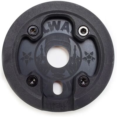 Pignon Fiend Reynolds 25T Noir CNC avec Protège Nylon - Publicité Pignon Fiend Reynolds 25T Noir CNC avec Protège Nylon - Publicité