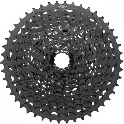 microSHIFT XCD 11 G113 Cassette 11 Vitesses - Noir - 11-46t - Publicité microSHIFT XCD 11 G113 Cassette 11 Vitesses - Noir - 11-46t - Publicité