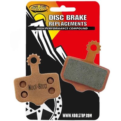 Plaquettes de frein en disque Kool Stop Sintrede D296s - Disc Brake Pads - Publicité Plaquettes de frein en disque Kool Stop Sintrede D296s - Disc Brake Pads - Publicité