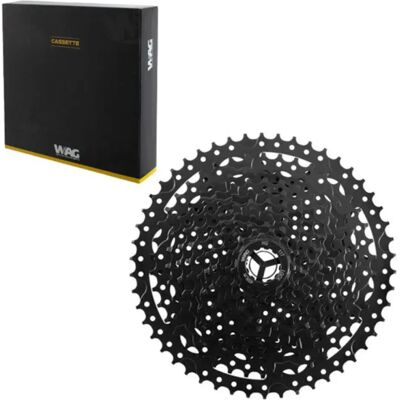 Cassette Wag 11-50mm MTB - 12 Vitesses Hyperglide pour VTT - Publicité Cassette Wag 11-50mm MTB - 12 Vitesses Hyperglide pour VTT - Publicité