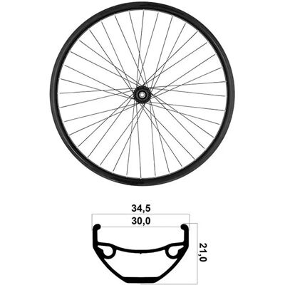 Mvtek Roue Arrière De Vtt 27.5´´ Tubeless - Publicité Mvtek Roue Arrière De Vtt 27.5´´ Tubeless - Publicité