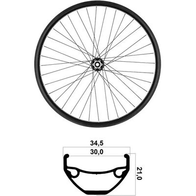 Mvtek Roue Avant Vtt 29´´ Tubeless - Publicité Mvtek Roue Avant Vtt 29´´ Tubeless - Publicité