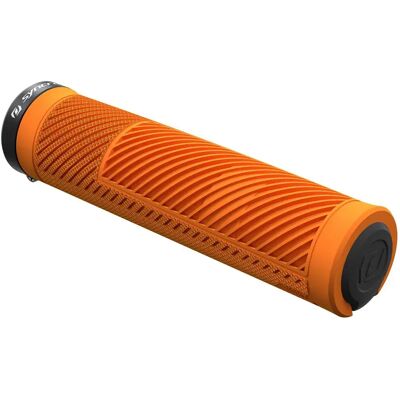Poignées Syncros Am Lock-On - All-Mountain, Orange Acide, M - Publicité Poignées Syncros Am Lock-On - All-Mountain, Orange Acide, M - Publicité