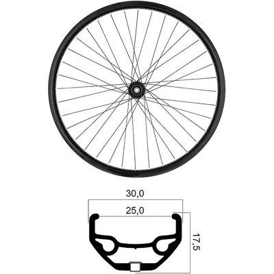 Mvtek Roue Arrière De Vtt 29´´ Disc Tubeless - Publicité Mvtek Roue Arrière De Vtt 29´´ Disc Tubeless - Publicité
