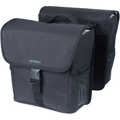 Sacoche Double pour Vélos Basil MIK 32L Noir - Publicité Sacoche Double pour Vélos Basil MIK 32L Noir - Publicité