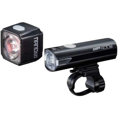Cateye Ensemble De Lumières Ampp400s + Nano60 - Publicité Cateye Ensemble De Lumières Ampp400s + Nano60 - Publicité