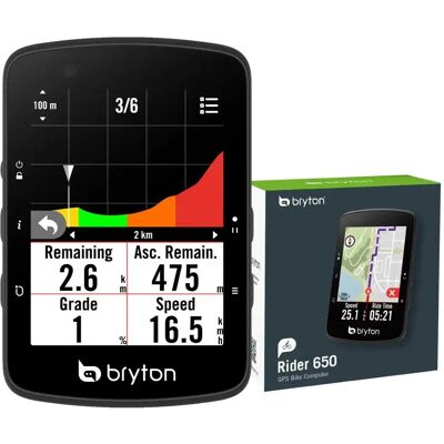 Bryton Compteur Vélo Rider 650 T - Publicité Bryton Compteur Vélo Rider 650 T - Publicité