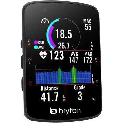 Bryton Compteur Vélo Rider 550e - Publicité Bryton Compteur Vélo Rider 550e - Publicité