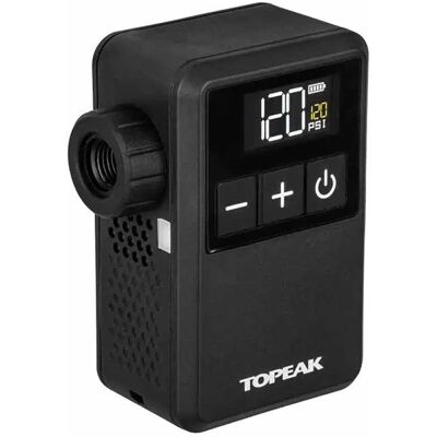 Topeak Mini Pompe E-booster Mini 6 Bar/120 Psi - Publicité Topeak Mini Pompe E-booster Mini 6 Bar/120 Psi - Publicité