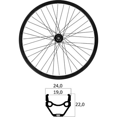 Mvtek Roue Avant Vtt E-bike 26´´ Tubeless - Publicité Mvtek Roue Avant Vtt E-bike 26´´ Tubeless - Publicité