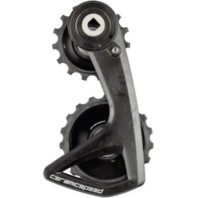 Ceramicspeed Système De Galets De Dérailleur Ospw Rs Alpha Carbon 12s Force/rival E1 Axs - Publicité Ceramicspeed Système De Galets De Dérailleur Ospw Rs Alpha Carbon 12s Force/rival E1 Axs - Publicité
